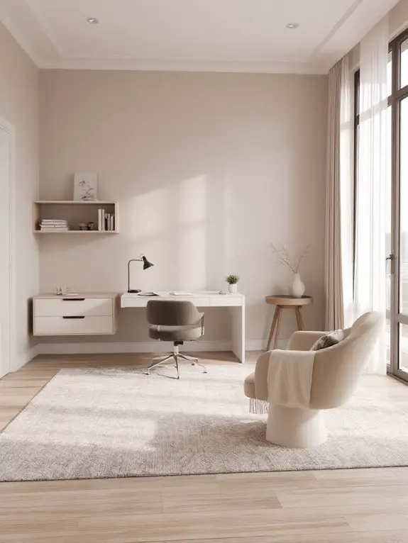 neutral colors enhance focus