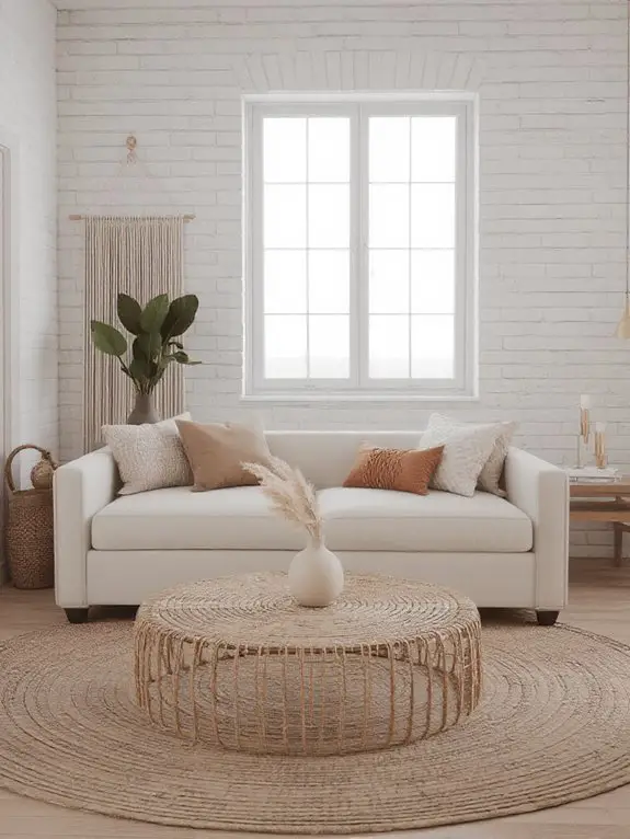 neutral earthy calming decor