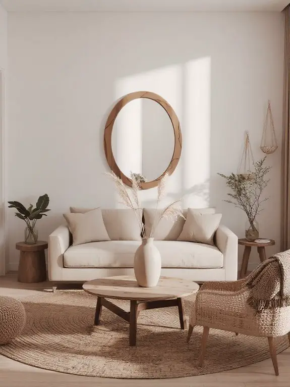 organic mirrors for minimalism