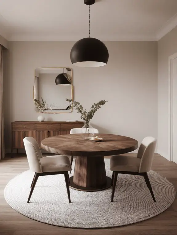 round tables maximize space