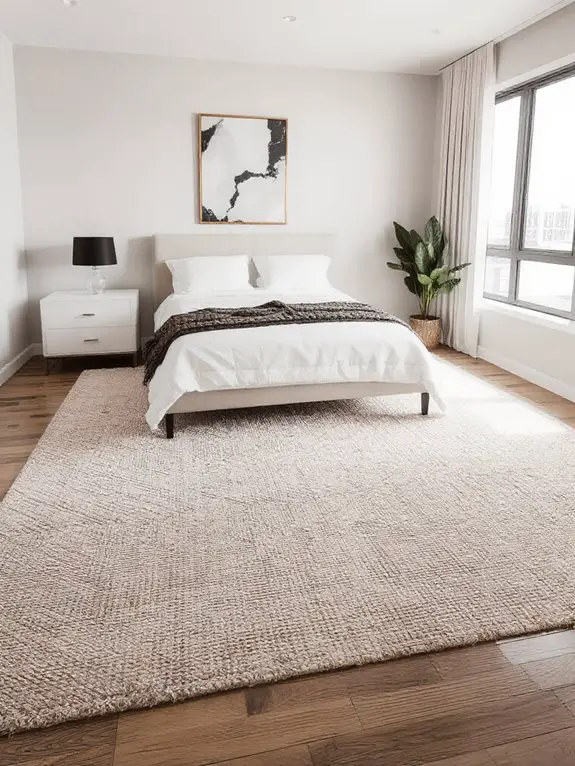 rug layering for warmth