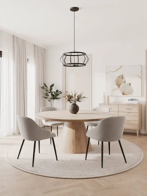 scandinavian minimalism with warmth