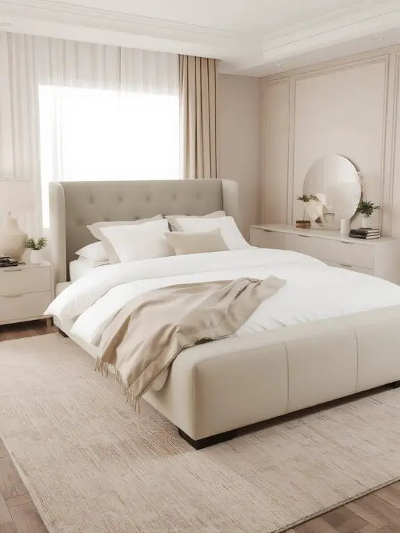 serene beige sage green