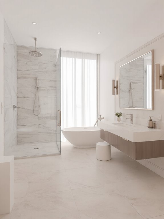 sleek spacious easy maintenance
