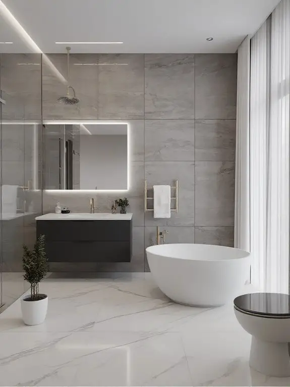 smart bathroom technology integration