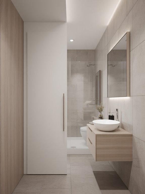 space saving pocket doors
