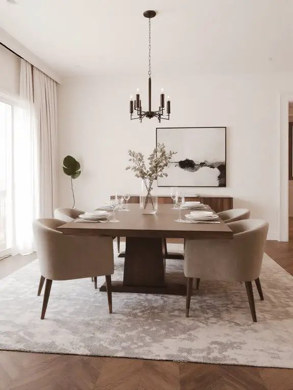 stylish durable dining room rugs
