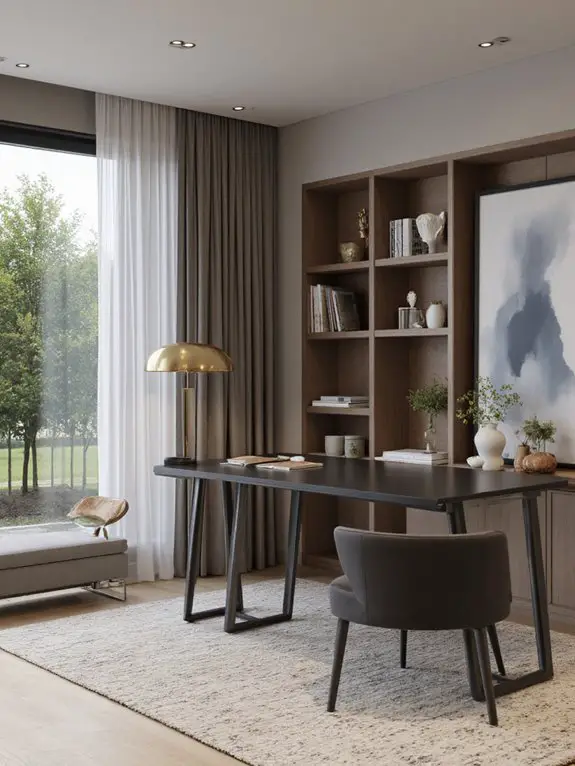 stylish workspace for productivity
