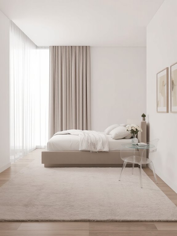 translucent furniture enhances spaciousness