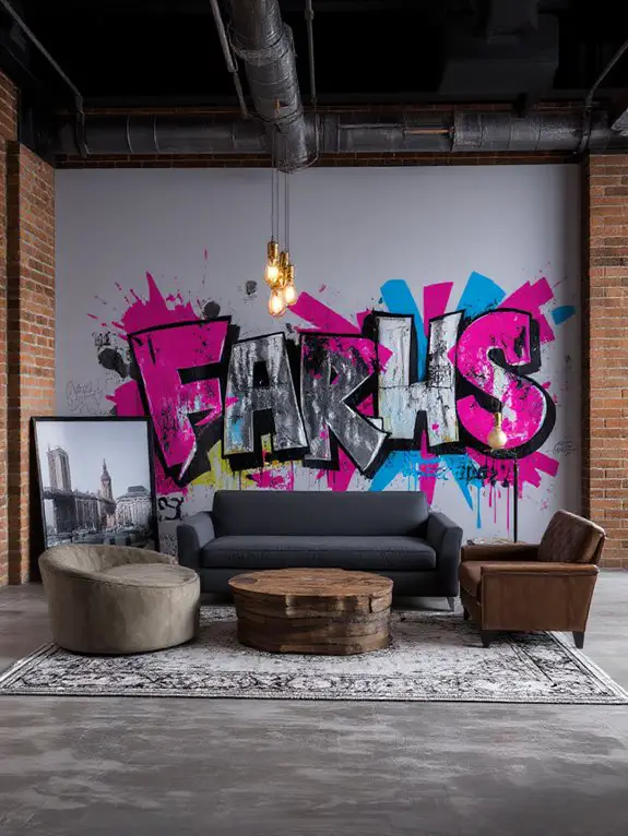 urban graffiti wall transformation