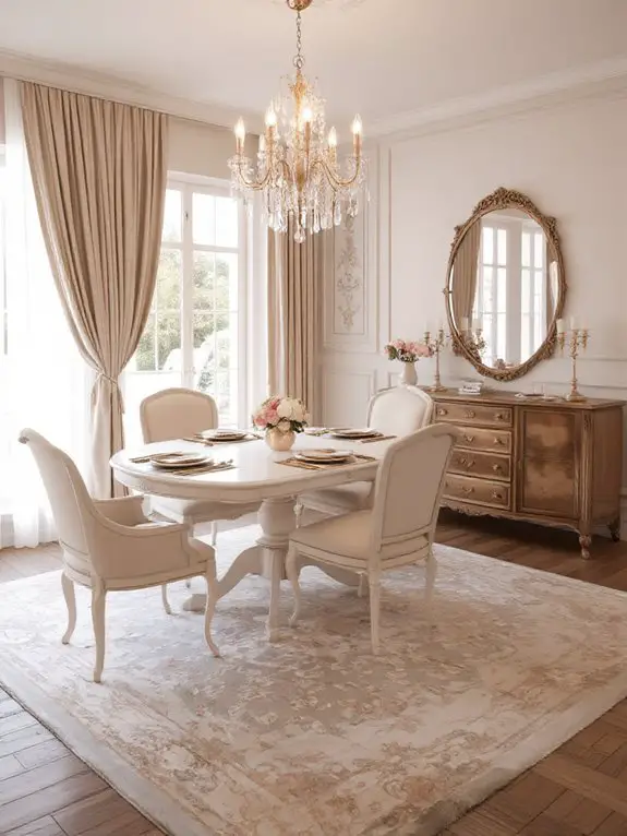 vintage charm with elegance