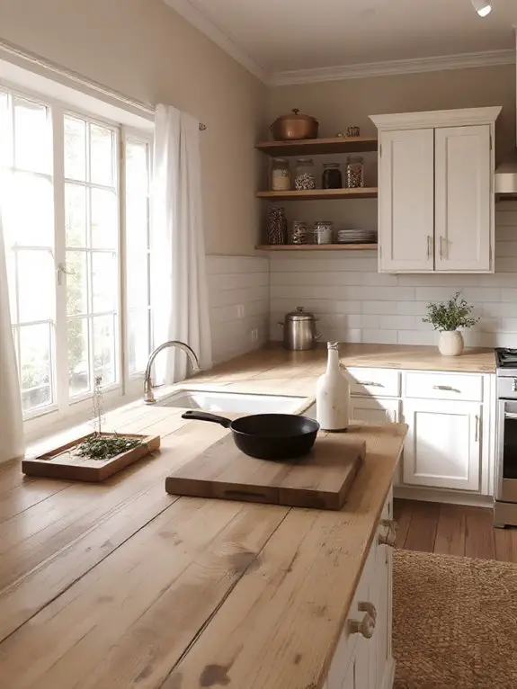 warm rustic versatile countertops