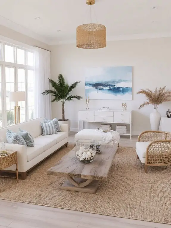 airy coastal neutral textures