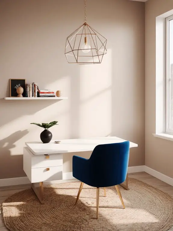 artful office lighting design