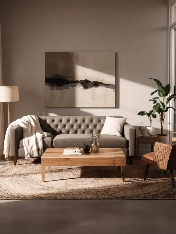 blend textures thoughtfully