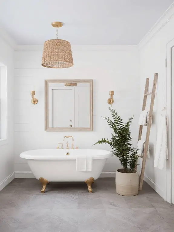 blue coastal ceiling transformation
