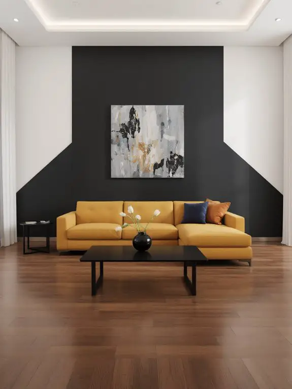 bold color contrasts defined