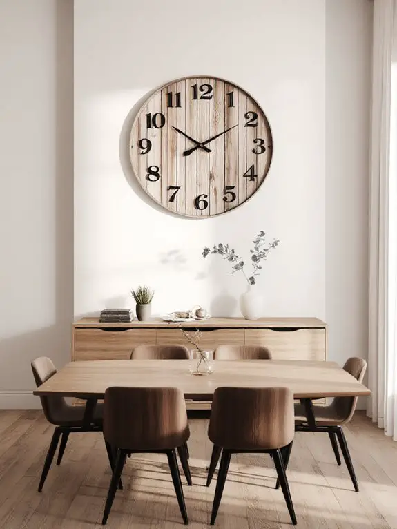 bold focal point clock