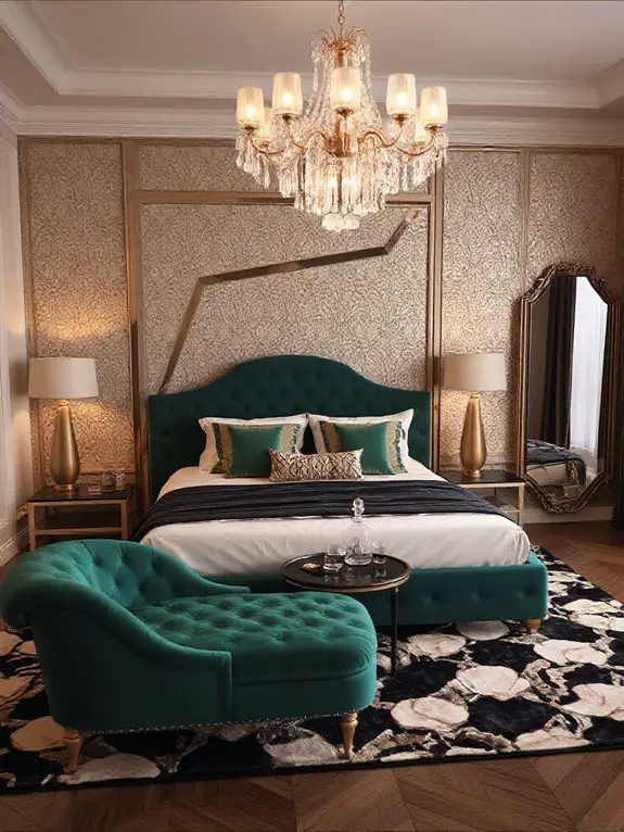 bold geometric glamour