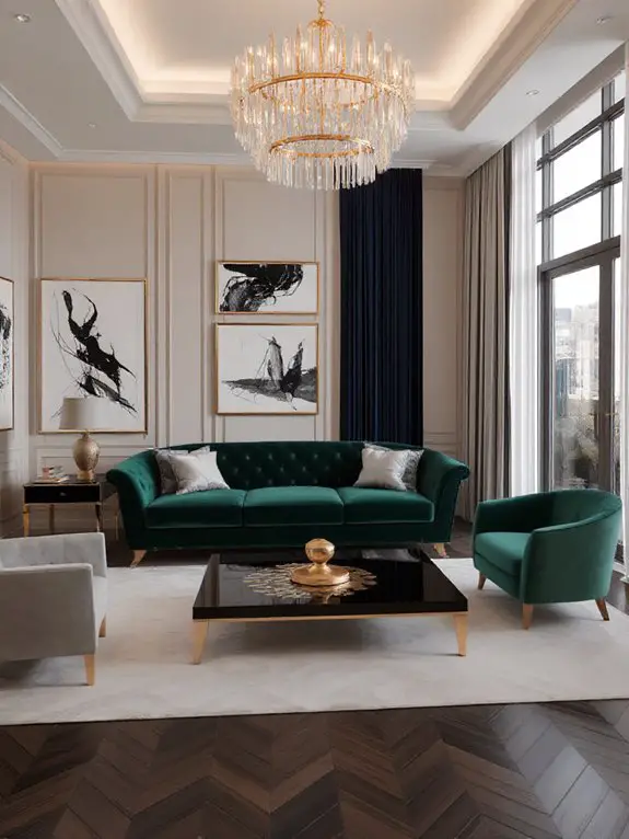 bold geometric luxury