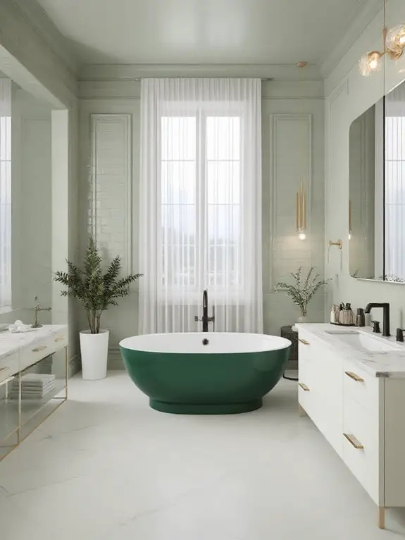 bold green sophistication