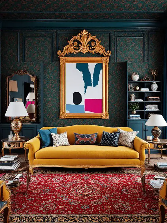 bold layers vibrant expression