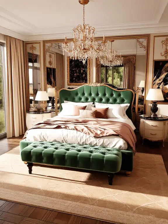 bold opulent metallic elegance