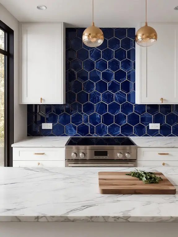 bold patterned tiles transform
