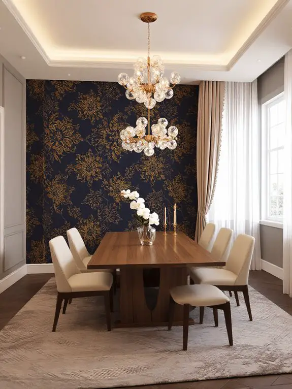 bold statement accent wall
