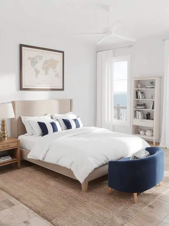 breezy blue coastal retreat