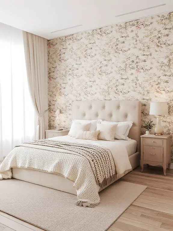 calming vibrant textured florals