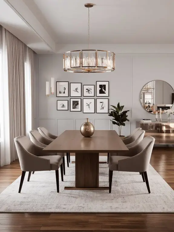 chandelier height and style