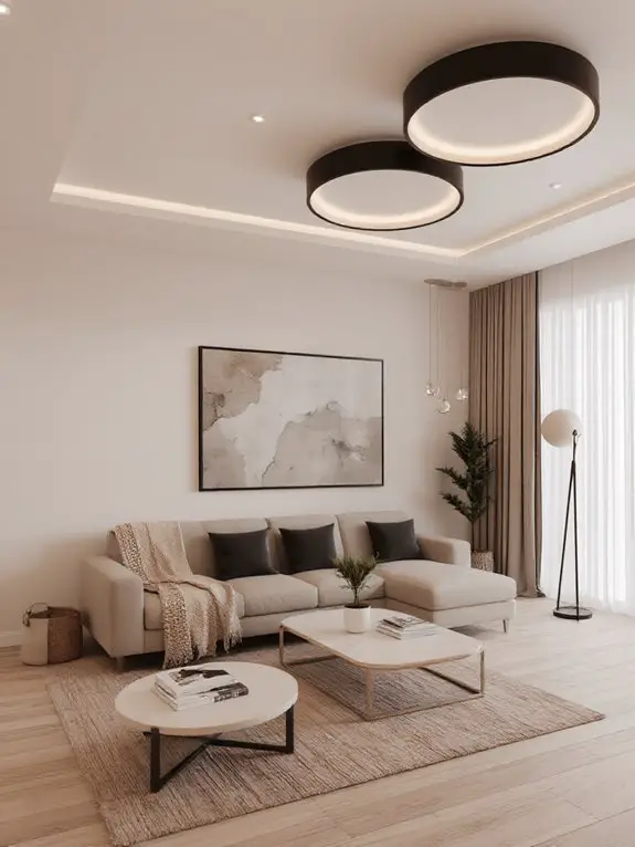 circular led lighting harmony