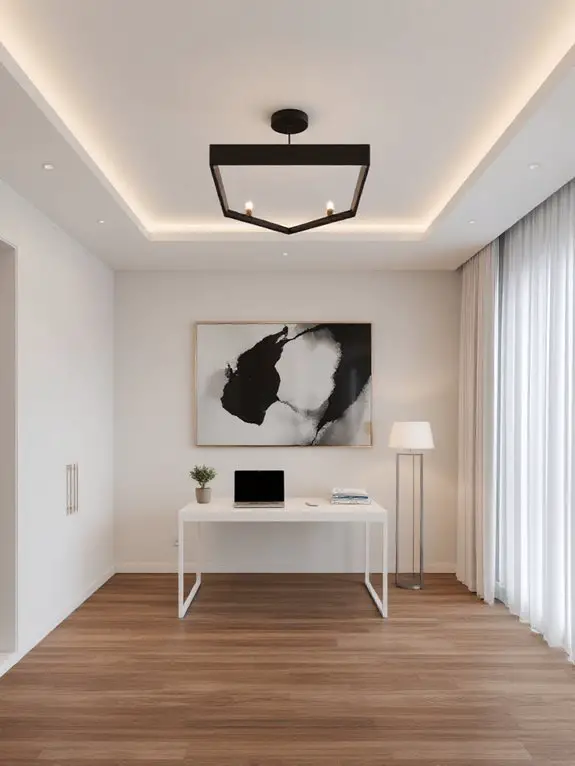 clean geometric fixtures