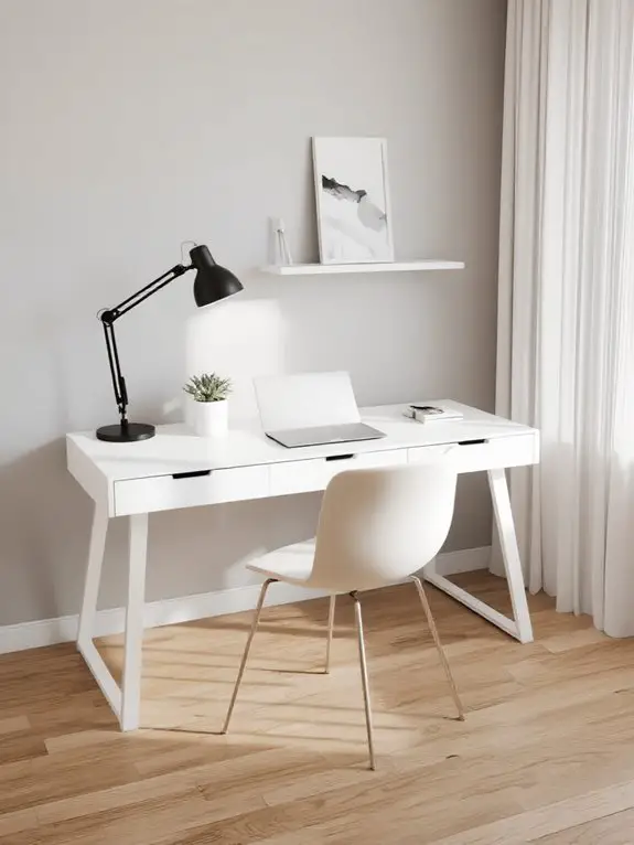clean neutral minimal focused