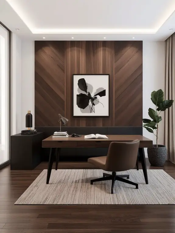 clean warm wood elegance