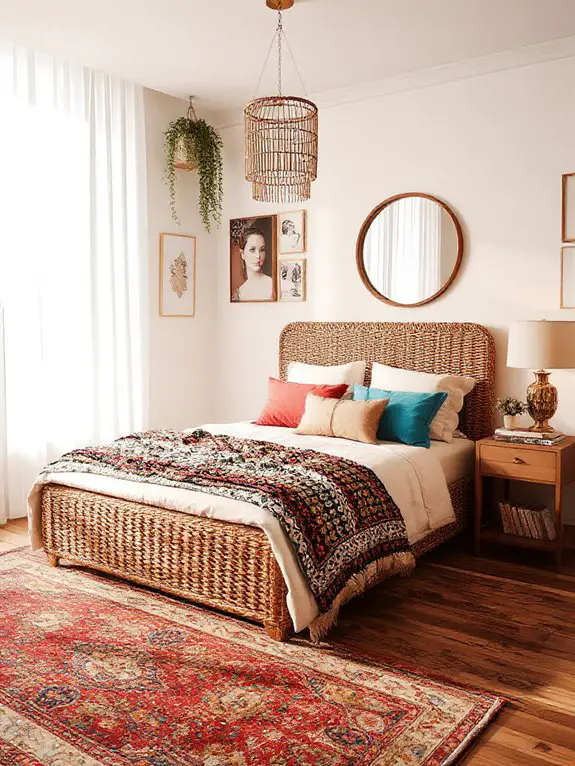 colorful patterned personal sanctuary