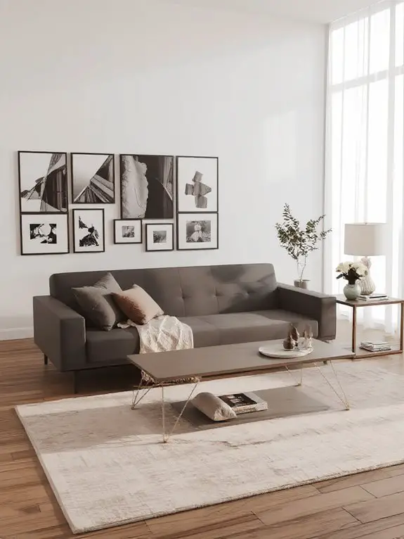 comfortable space saving dual purpose sofa