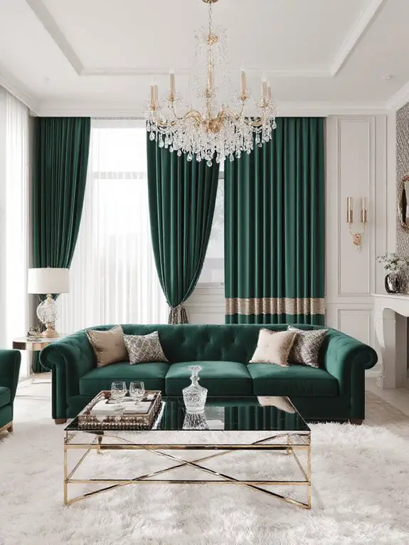 crystal elegance enhances interiors