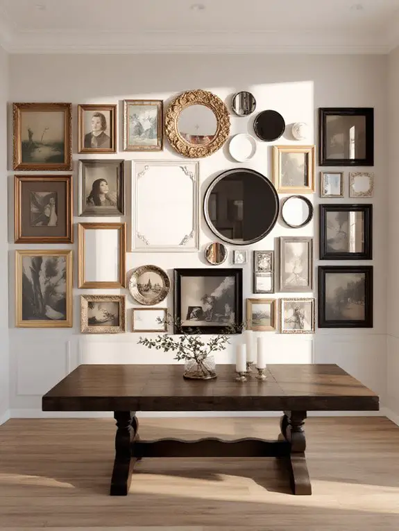 curated personal photo display