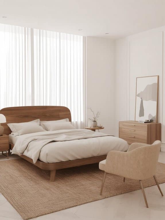 curved furniture softens aesthetic