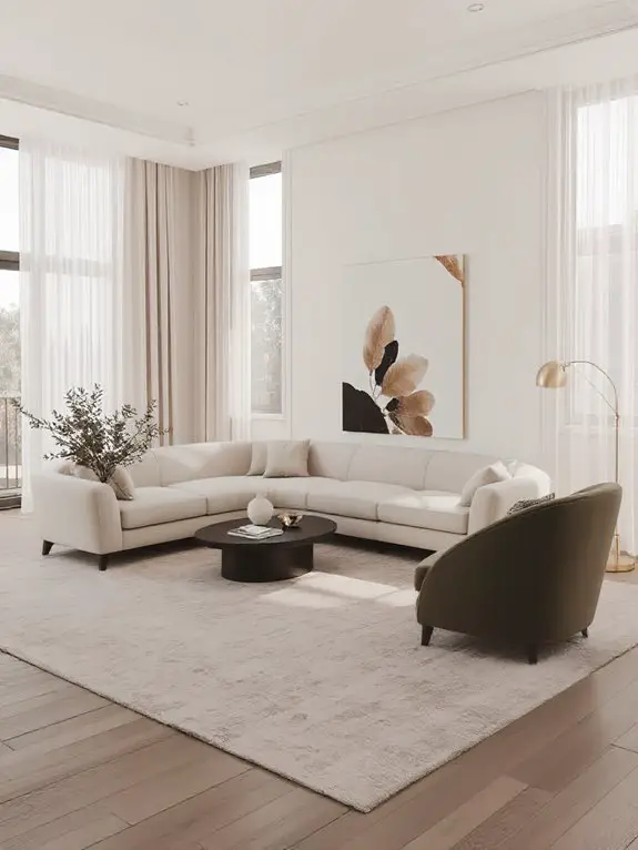 curved soft functional timeless
