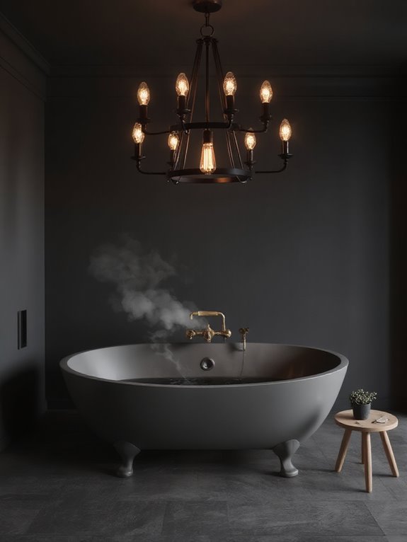 dramatic dimmable statement lighting