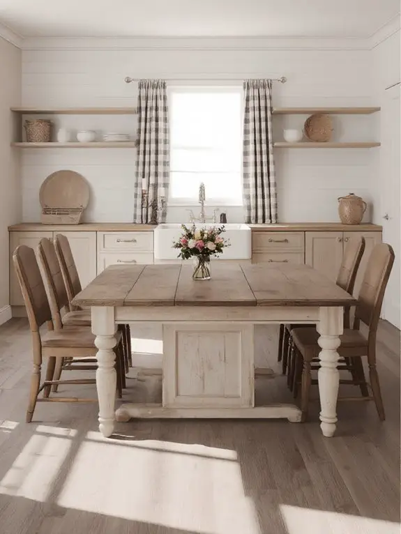 durable reclaimed wood table