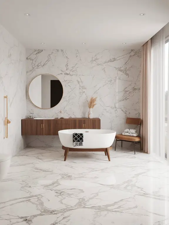 durable speckled polished elegance