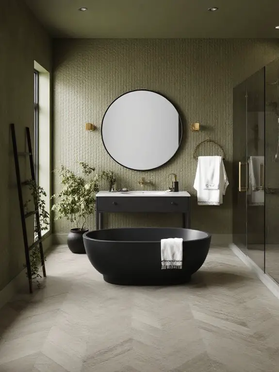 earthy elegance with olive