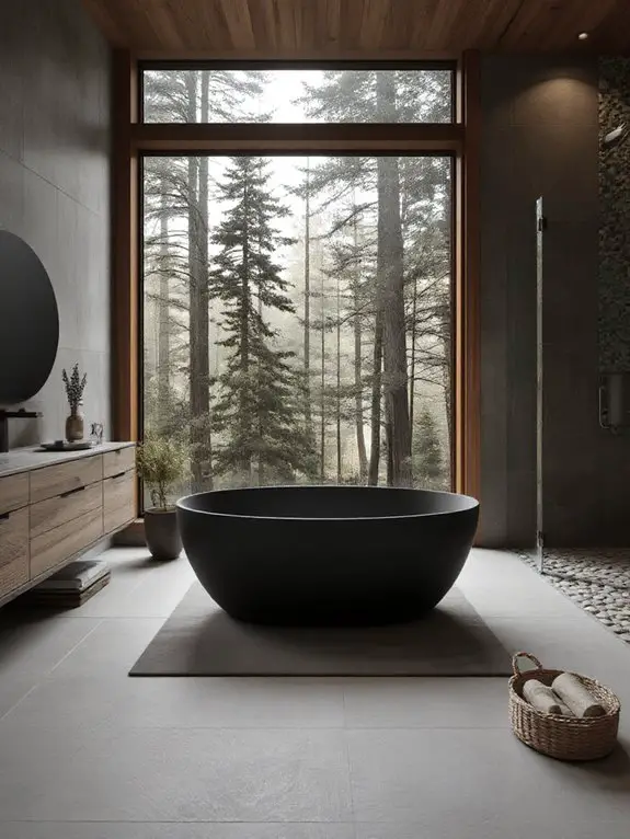 earthy natural serene retreat
