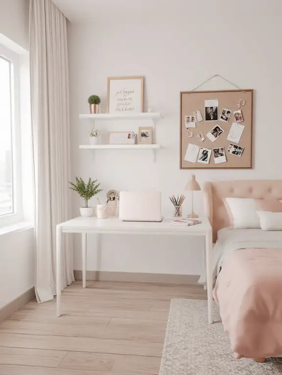 efficient organized inspiring workspace