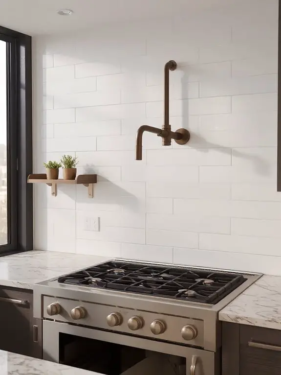 efficient stove side water access
