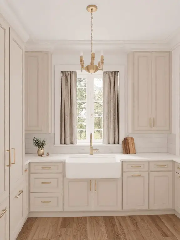 elegant crown molding accent